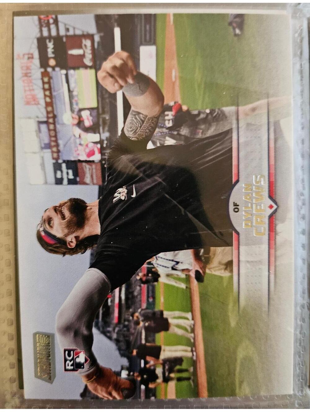 2025 Topps Stadium Club #102 Dylan Crews - RC - Washington Nationals